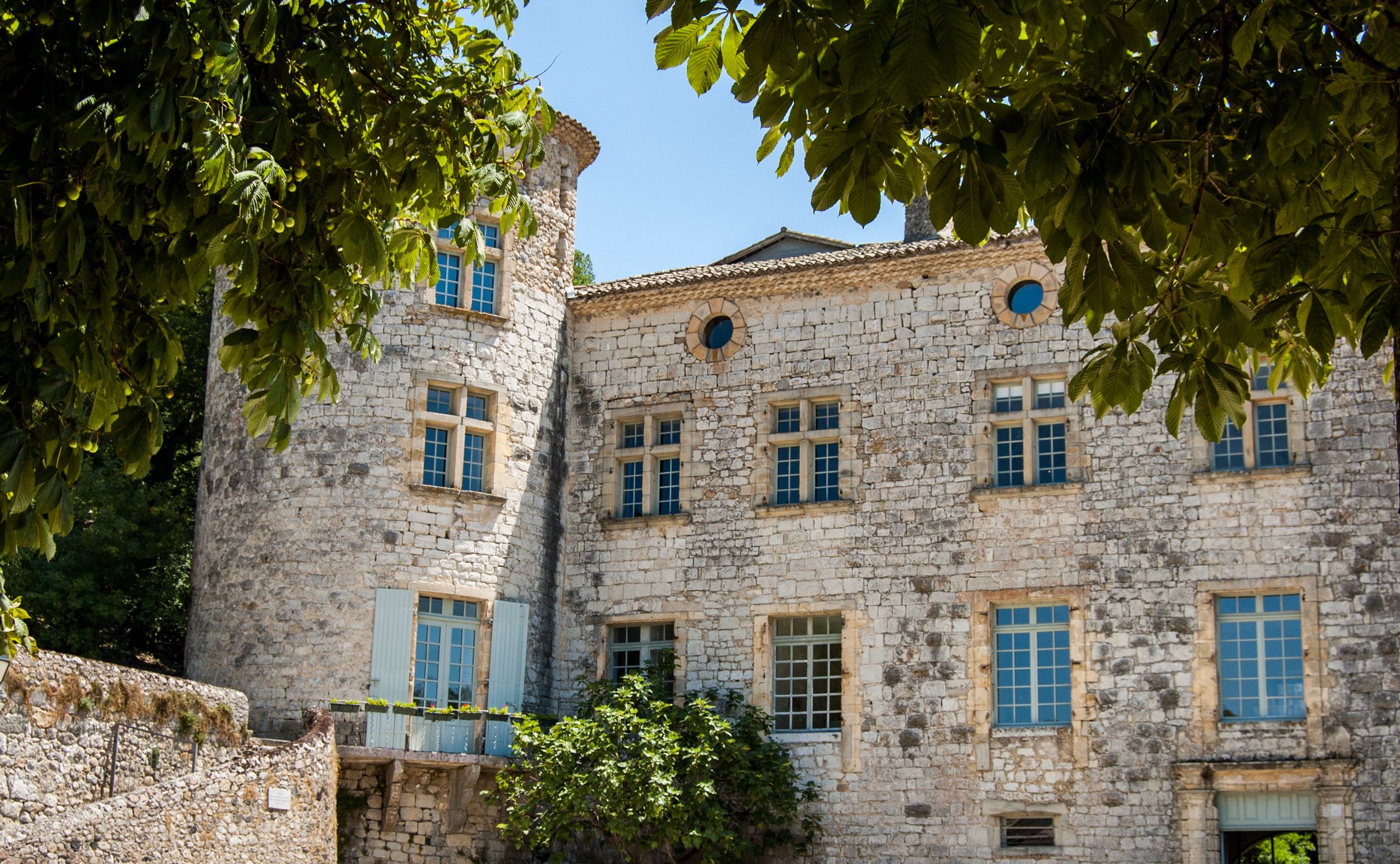 Le château de Vogüé